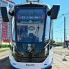 На улицы Москвы выехал первый в России беспилотный трамвай